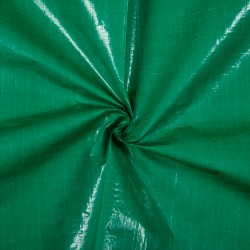 Тентовое полотно Тарпаулин 120 г/м2 (Ширина 2м), цвет Зеленый (на отрез) в Серпухове