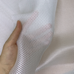 Сетка 3D трехслойная Air mesh 160 гр/м2, цвет Белый (на отрез)  в Серпухове