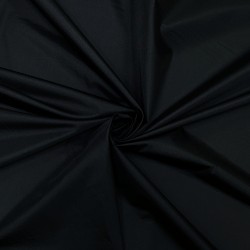 Ткань Дюспо 240Т WR PU Milky, цвет Черный (на отрез)  в Серпухове