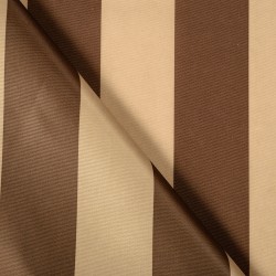 Ткань Oxford 300D PU (Ширина 1,48м), Бежево-Коричневая полоса (на отрез) в Серпухове
