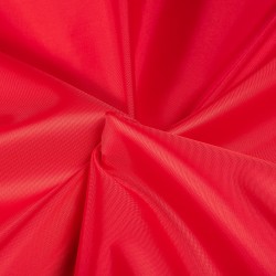 *Ткань Оксфорд 210D PU, цвет Красный (на отрез)  в Серпухове